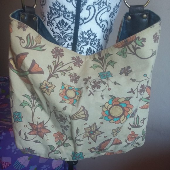 Cul De Sac reversible large bohemian type bag - Picture 3 of 7